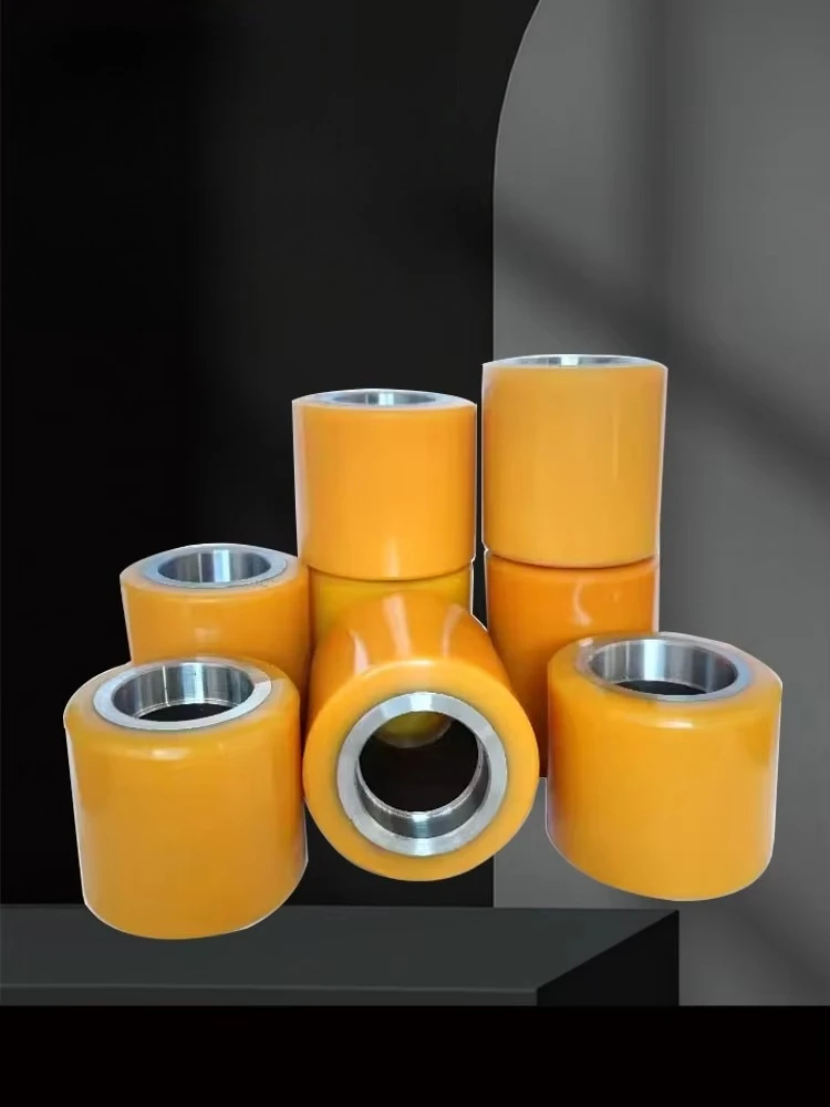 Electric forklift wheels 80 * 60 load-bearing wheel accessories hydraulic truck front wheel