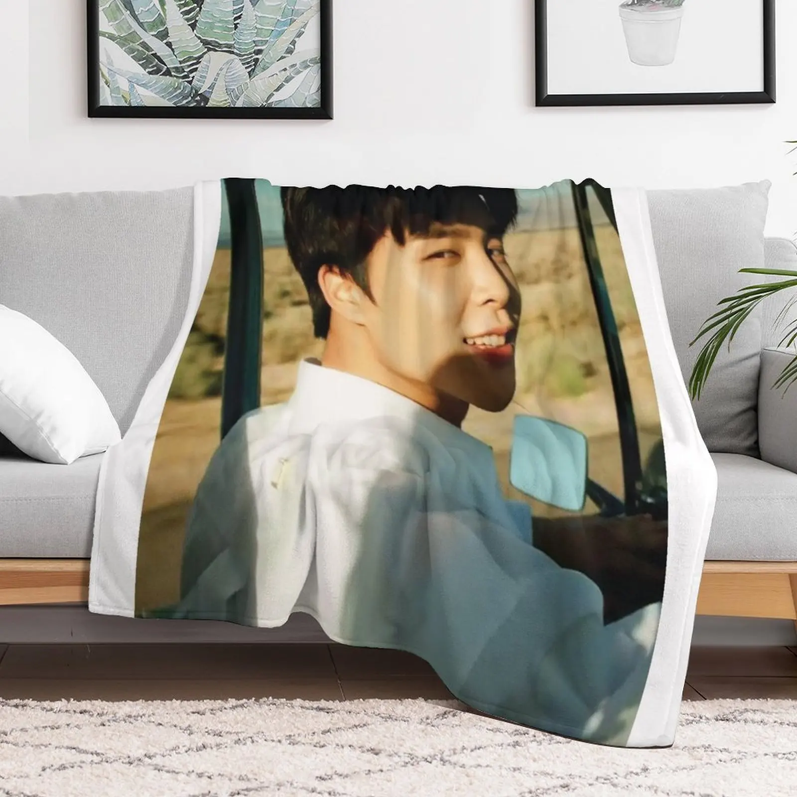 

NCT 127 Johnny (Highway To Heaven) Throw Blanket For Sofa Thin Sleeping Bag Blankets Furry Vintage Camping Blankets