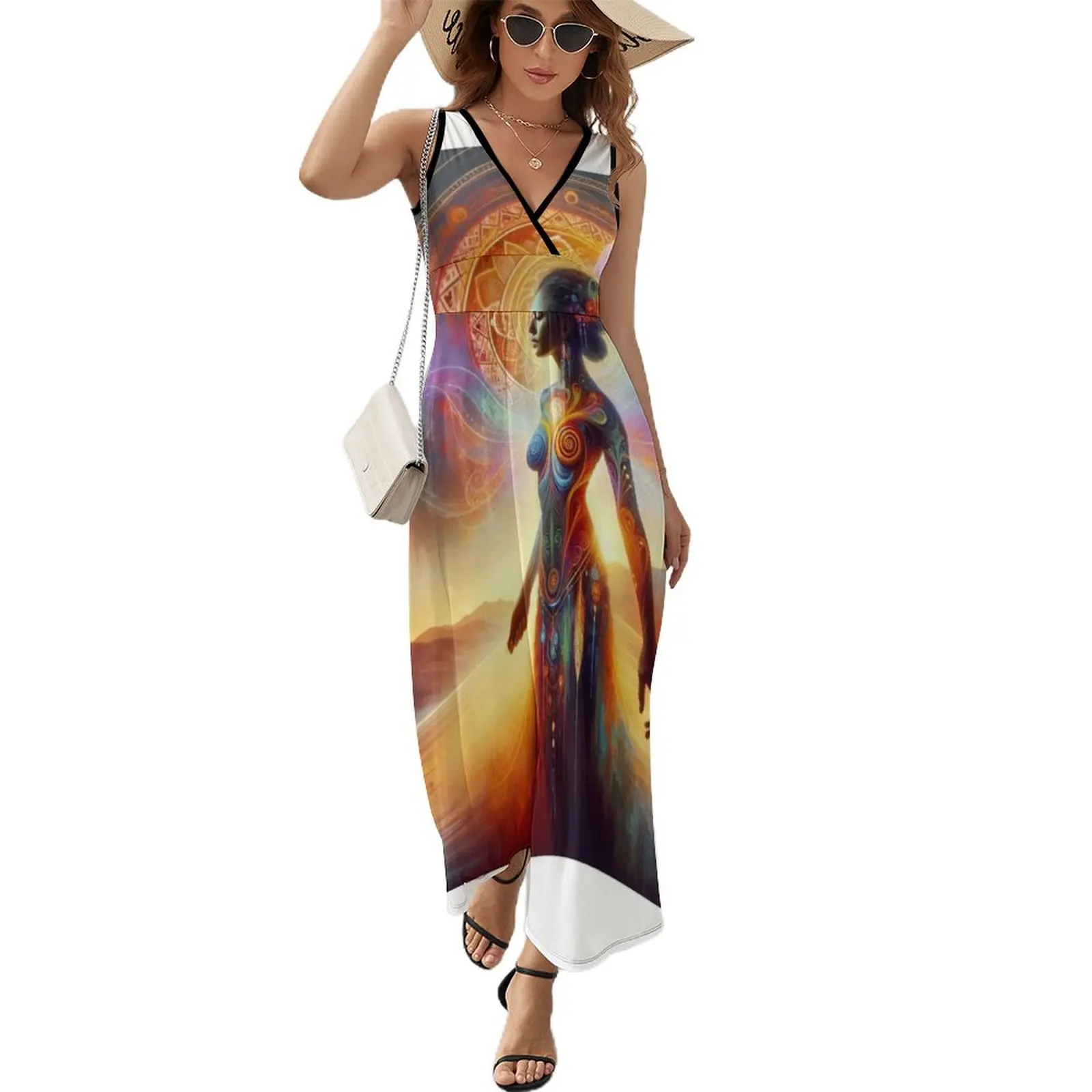 Cosmic Awakening-vestido sin mangas para mujer, ropa de graduación, novedad de 2024, 2024