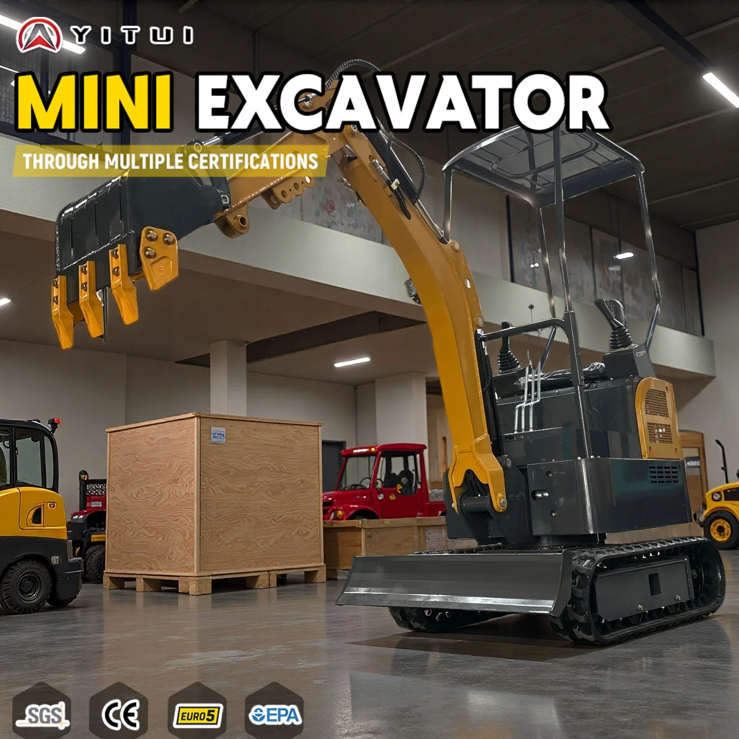 تسليم سريع للحفارات الصغيرة متعددة الملحقات كوبوتا محرك الحفارات الصغيرة دعم مخصص #3