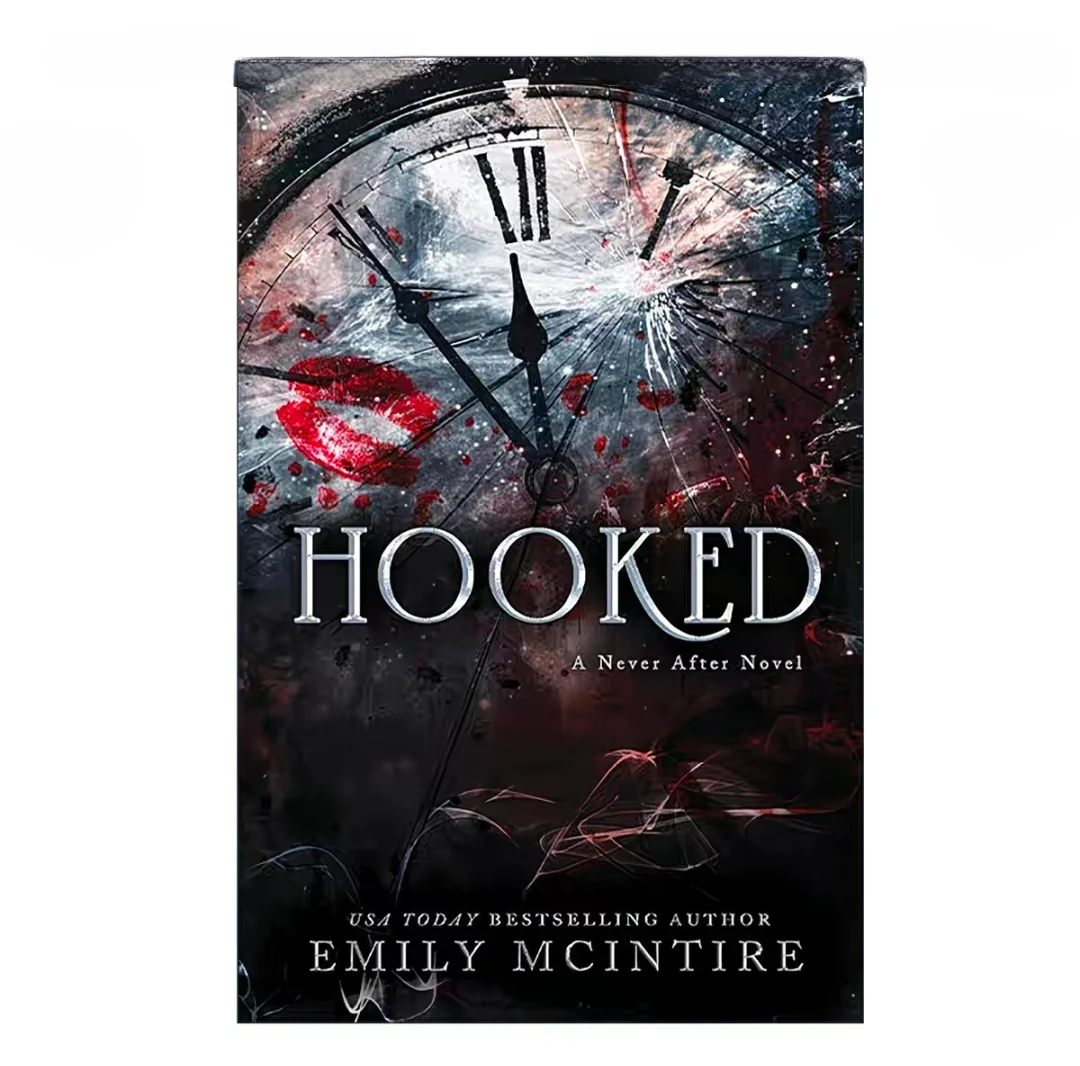 

Hooked by Emily McIntire - Never After Series #1, Dark Romance & Peter Pan Retelling Paperback Book