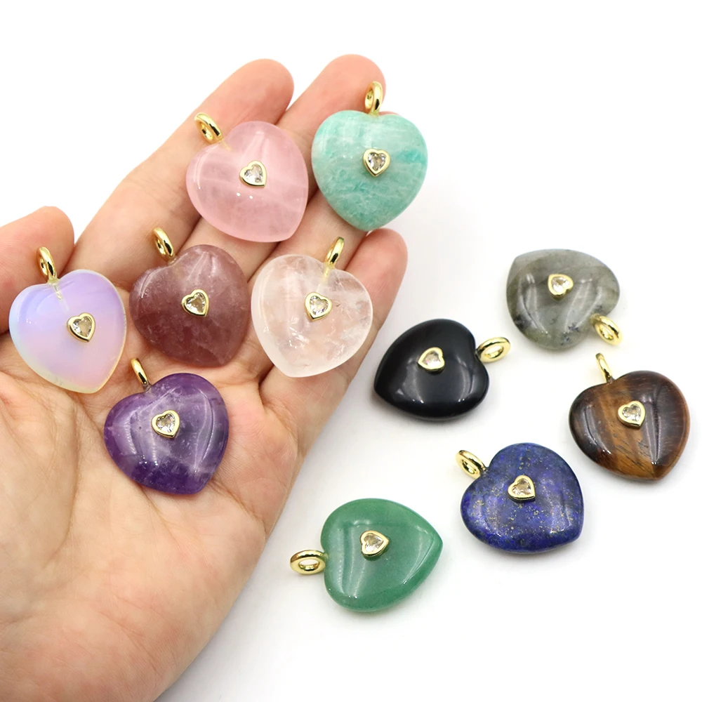 Carved Natural Healing Crystal - Crystal Pendant Necklace Natural Stone ulasan dan harga
