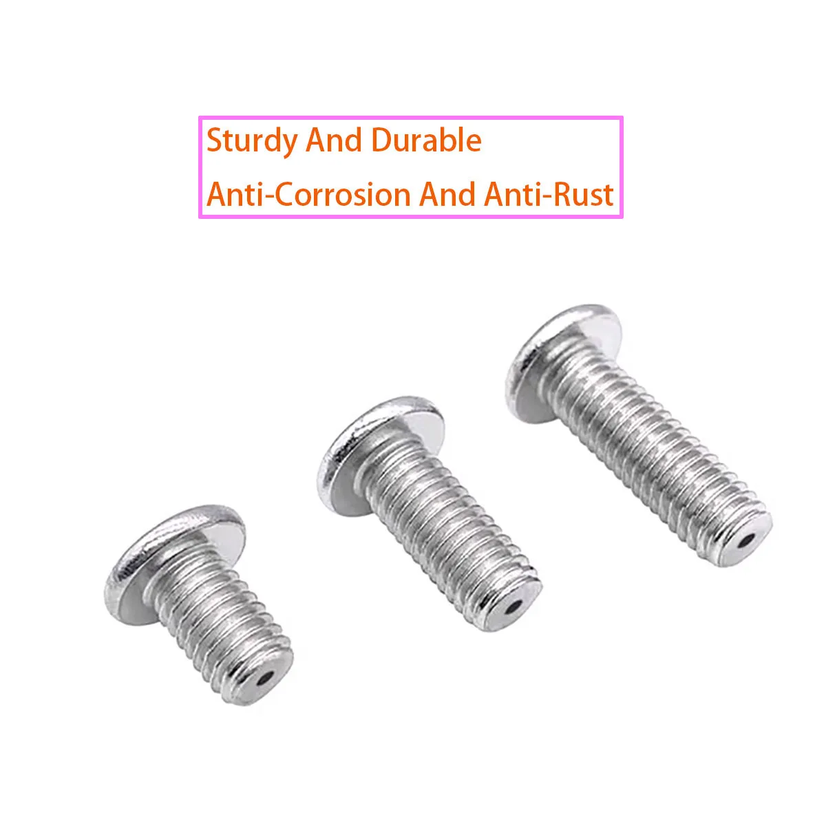304 Stainless Steel Hollow Ventilated Hexagonal Thin Flat Tile Bolt Screw M1.6 M2 M2.5 M3 To M12