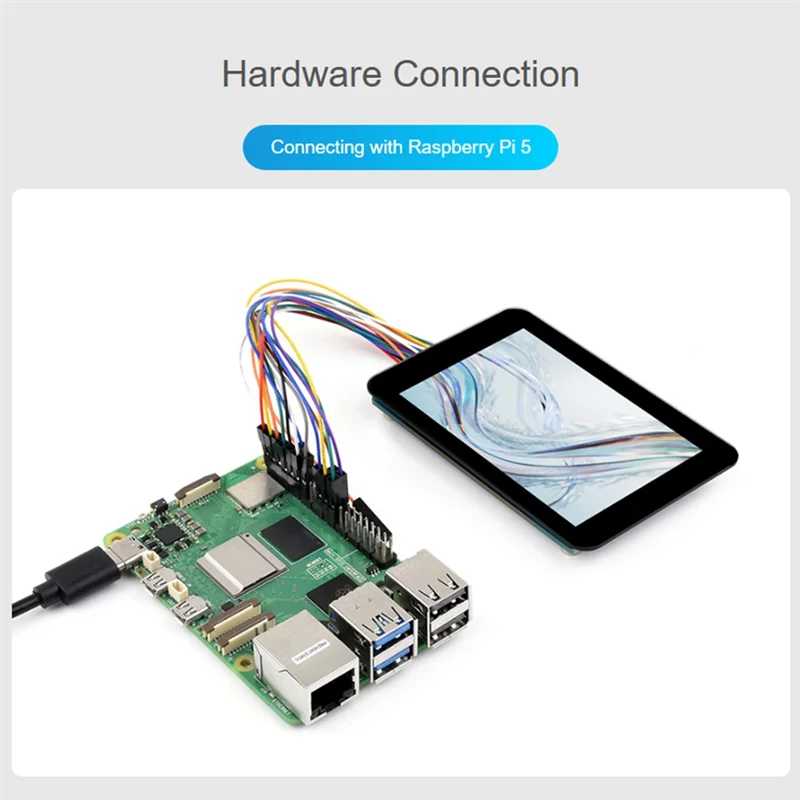 

ESP32 3,5-дюймовый емкостный сенсорный ЖК-дисплей ST7796 подходит для Arduino/Rasburbal Pi/PICO