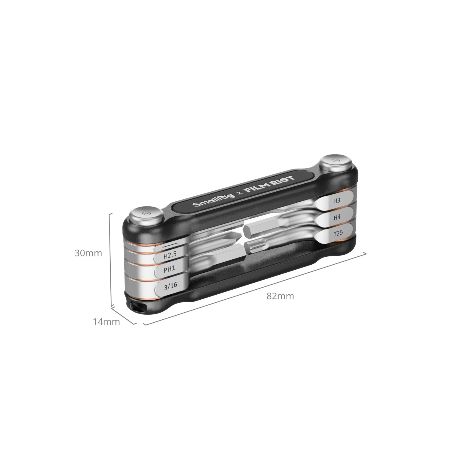 SmallRig x FILM RIOT 10in1 7in1 Folding Wrench Set with Multiple Angle Positioning Functional Tools Accessories for DSLR Camera