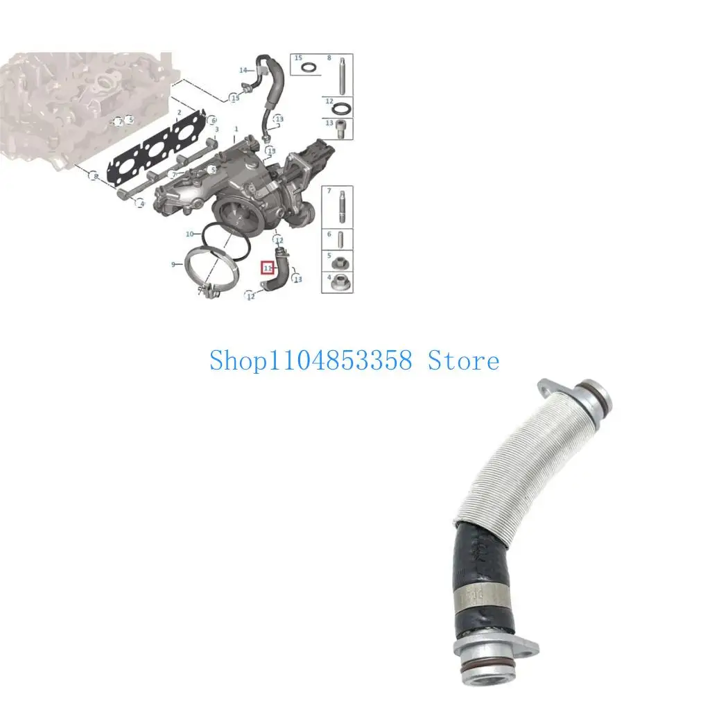 

652F Turbocharger Oil Return Pipe Hose for F49 F20 F35 F30 F31 F54 Engine Part Oil Return Line Automotive Accessories