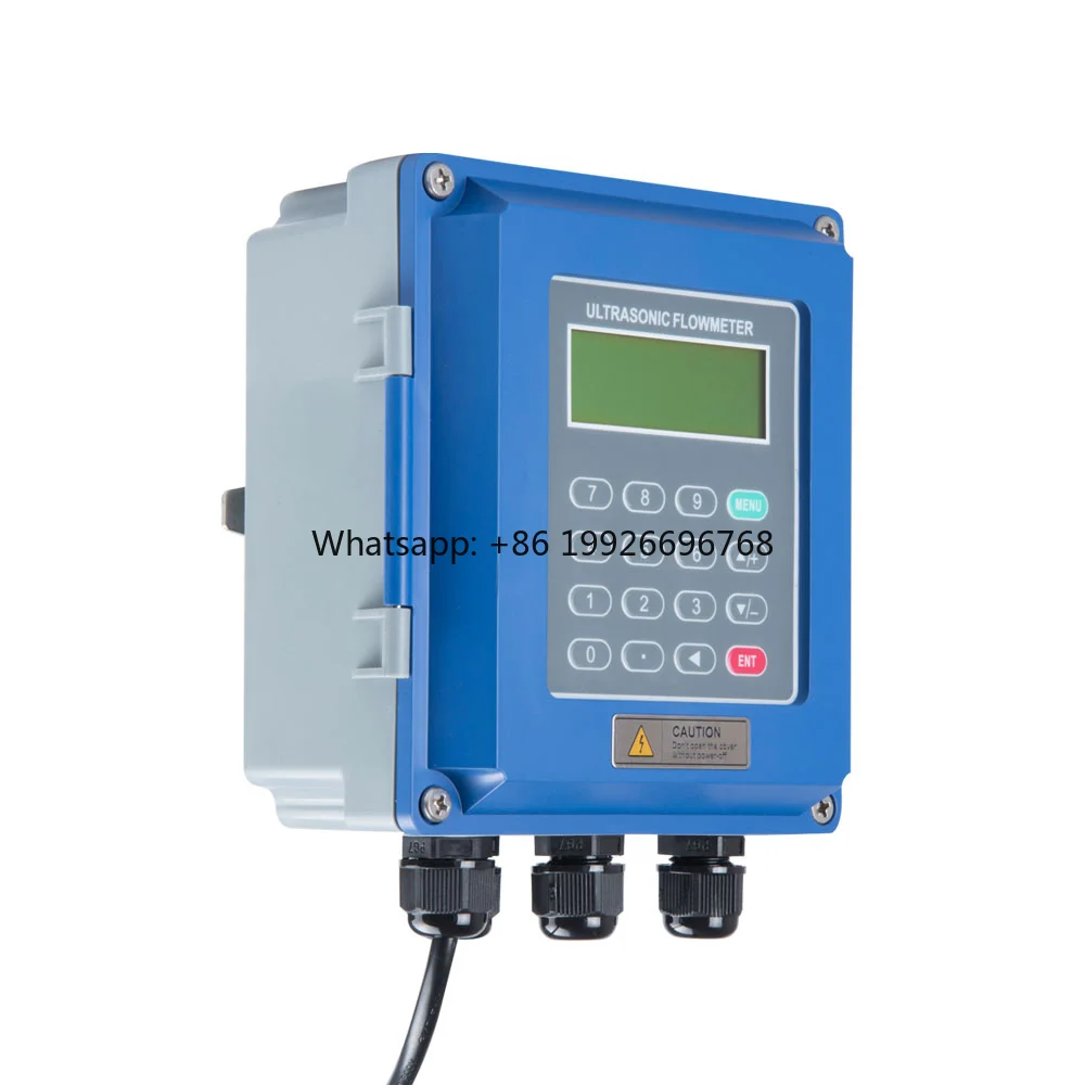 

Clamp on 4-20mA Output Ultrasonic Water Flow Meter BTU Meter