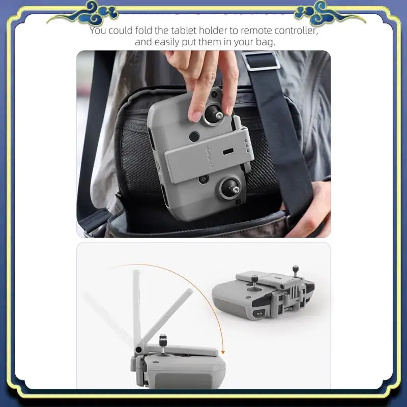 

Portable SUNNYLIFE Folding Tablet Holder For DJI NEO/Mini4 Pro/AIR 3S Disassembly-Free Phone Tablet Holder For RC-N3/2/1 Remote