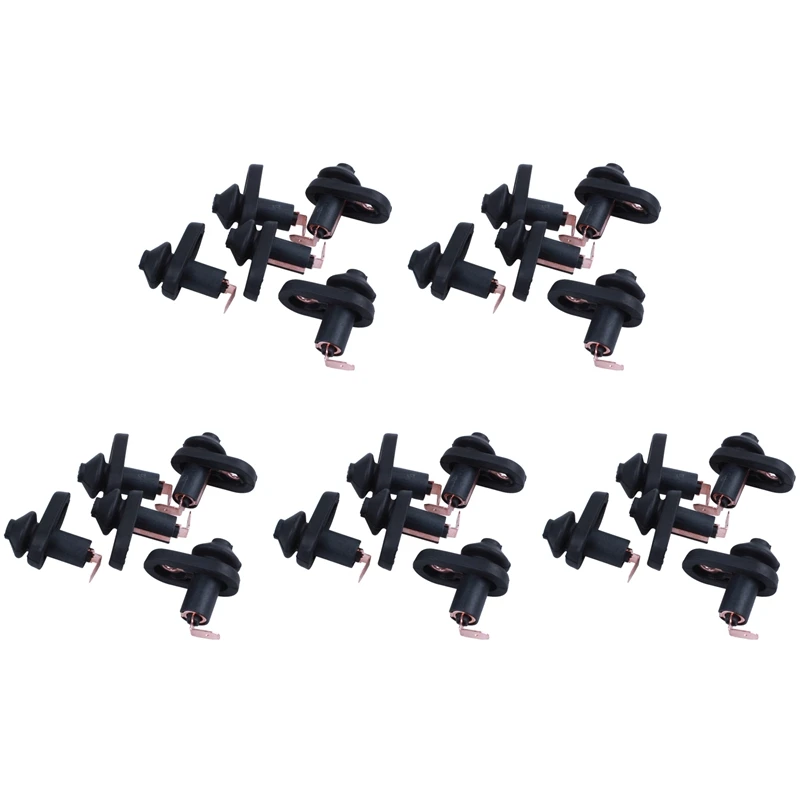 25 Pieces Black Door Lamp Light Switch Mounting For Car