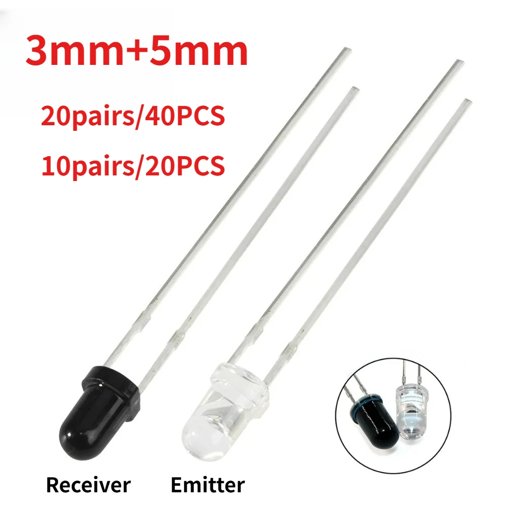 20/40Pcs Ir Led Dio…
