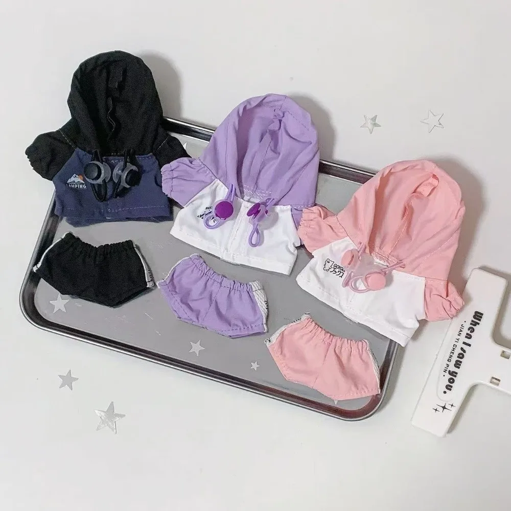 Roupas diy jaqueta 10/20cm roupas de algodão casaco vestir-se 20cm roupas de algodão esporte legal 10cm roupas presente