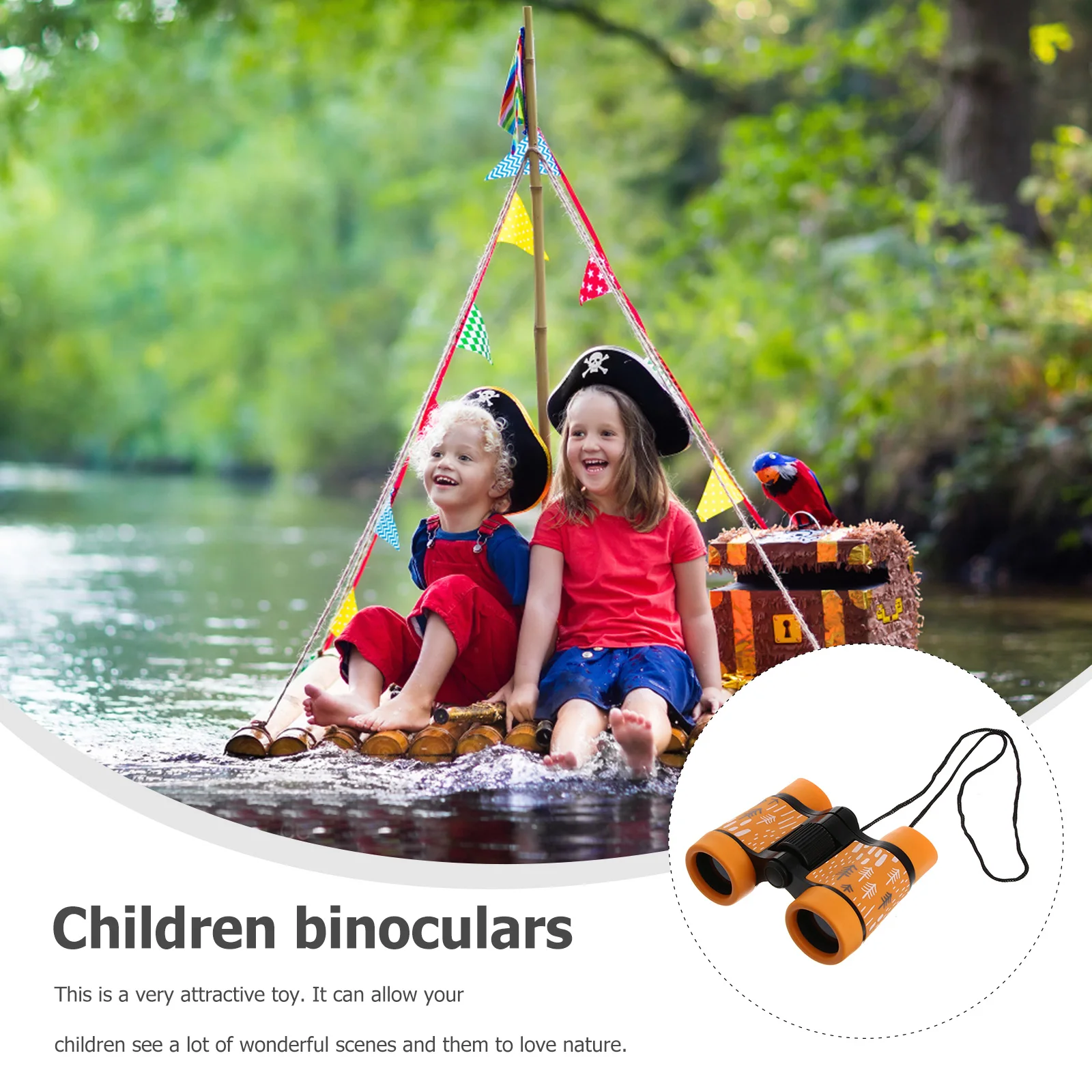

Children's Telescope Toy Outdoor Toys for Kids Printing Boy Telescopes