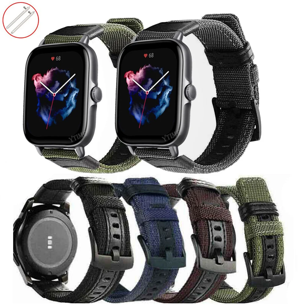 20ミリメートルamazfitためgts 3ストラップgtr 42ミリメートルブレスレットhuamiスマートウォッチのためのシリコーンストラップamazfit bipビットuプロ/gts 2 2Eバンド