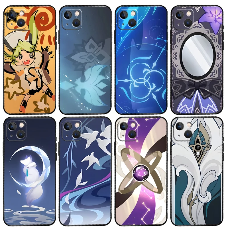 Чехол для телефона Honkai Star Rail с аниме для iPhone 14 13 12 11 15 16 Pro Max 7 8 Plus X XR XS Max 12 13 Mini Cover Case