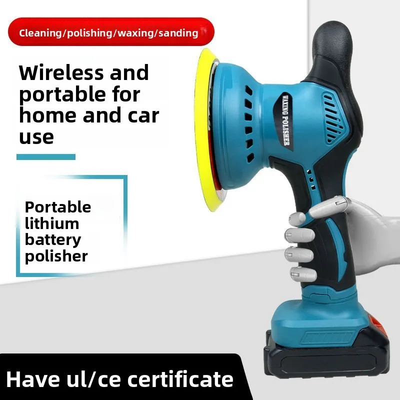 

Cordless Polishing Machine for Car&Tile, Lithium Battery Powered Portable Electric Polisher fc Waxing, Glaze Sealing&Marble Care