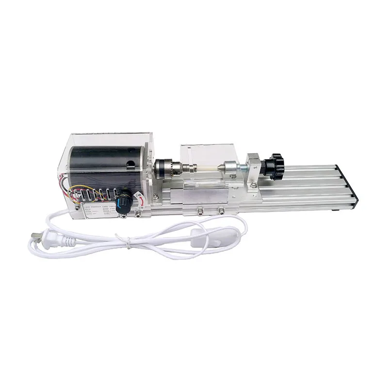 Miniature household lathe, DIY bead processing tools, support grinding, polishing and cutting