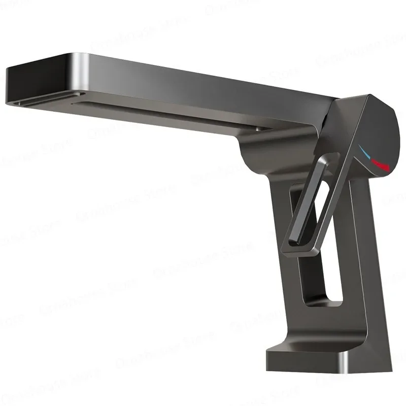 Creative Hollow Design Bathroom Faucets Cold & Hot Water Deck Mounted Sink Mixer Tapware for Bath