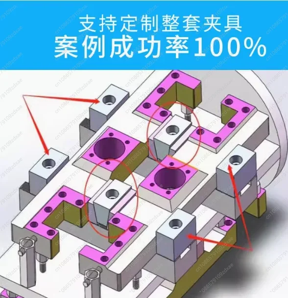 مركز تصنيع كتلة التثبيت متعدد المحطات بشكل جيد باستخدام الحاسب الآلي #3