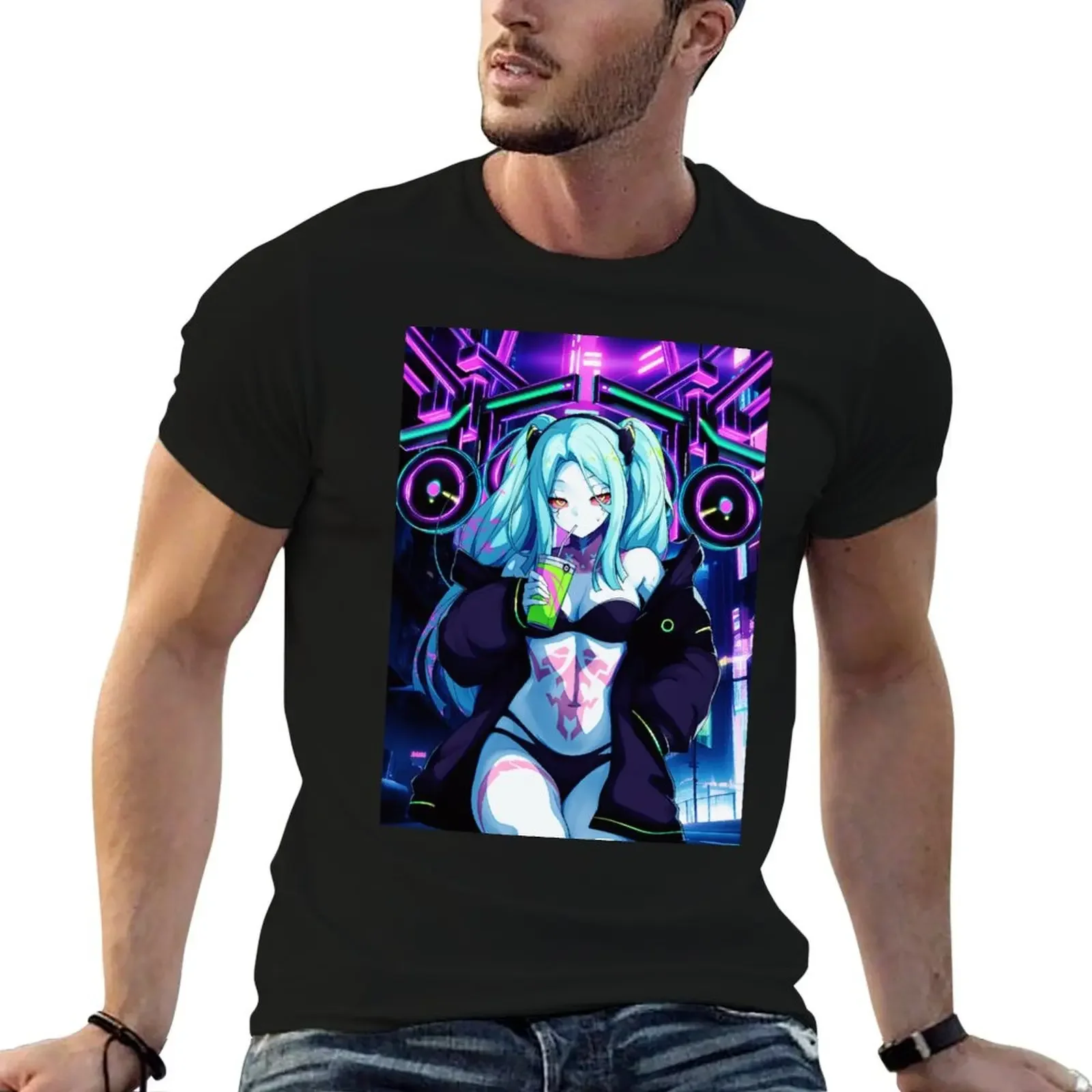 

Night City T-Shirt oversized t shirt fashion shirts korean fashion men clothings