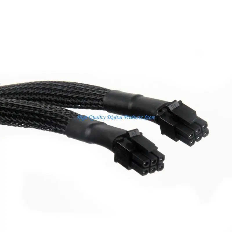 U2JE flexível 8pin a dois cabos 6pin pciexpress para dispositivos para processamento jogos e gráficos