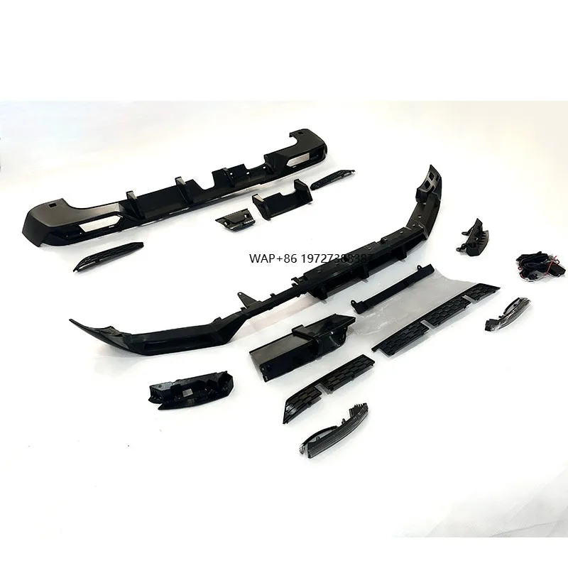 

2025+ W465 Car Accessories g Wagon TOP Style Front Rear Bumper Lip PP for G Class W465 G63 TOP Front Lip Rear Diffuser