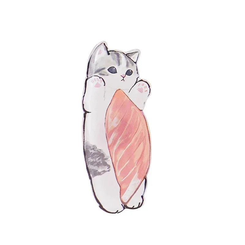 Aiguille acrylique chat mignon, 1 pièce, fil à coudre magnétique, tube d'aiguille, point de croix, fournitures d'aiguilles à broder.