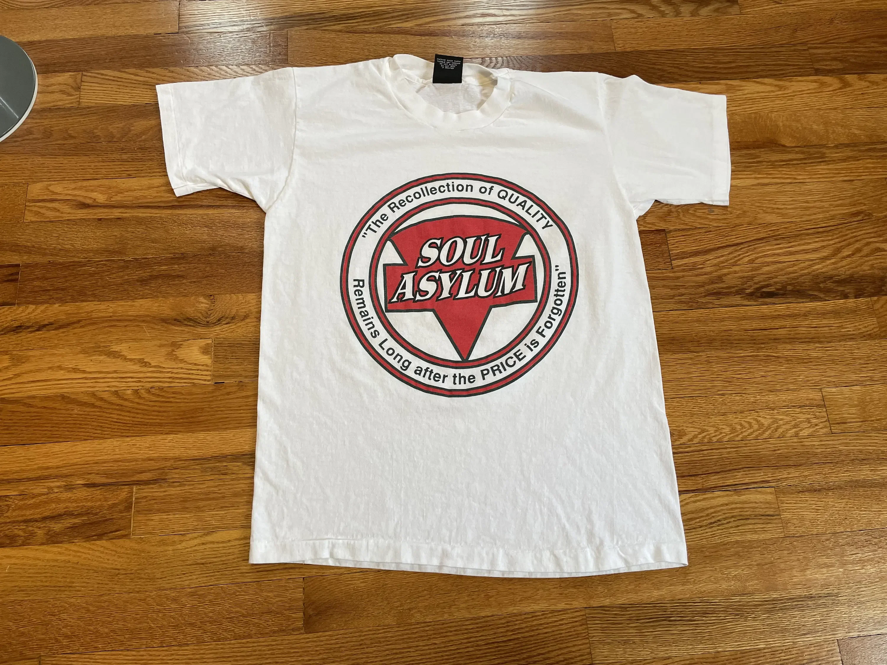 Deadstock Original 90s Soul Asylum Vintage T-shirt Band Tee