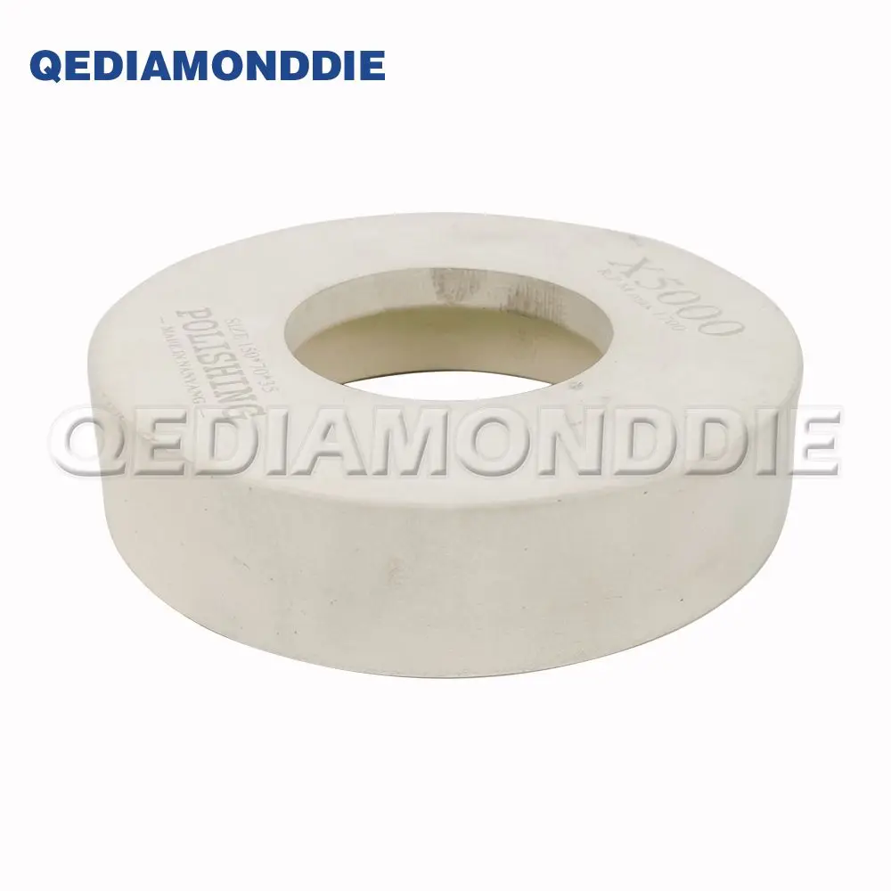 150x70x40(Height) X5000 Cerium Polishing Wheels For Glass Bottom Edge Final Polishing