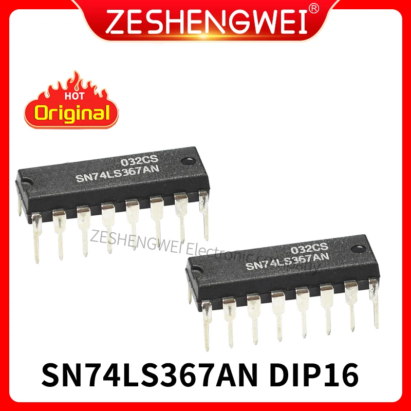 

5PCS New Original SN74LS367AN 74LS367AN In-line DIP-16 Line Driver IC In Stock