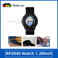 Raspberry Pi RP2040 watch development board with 1.28-inch GC9A01 round watch TFT display IMU on the board as a QMIC88658
