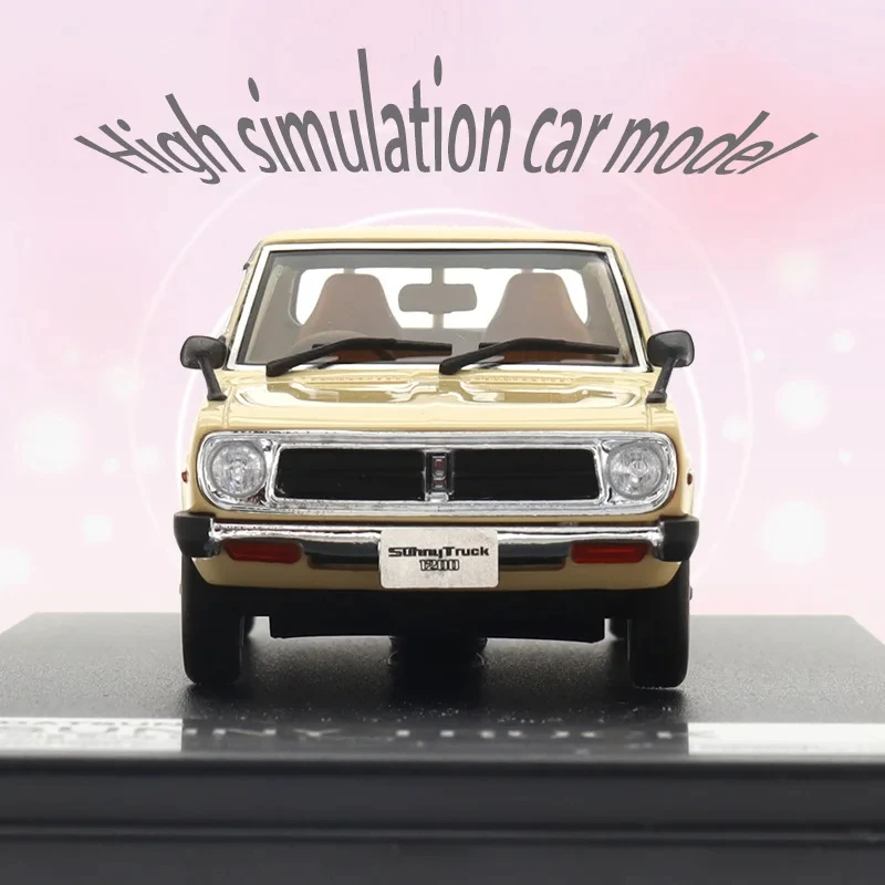 1/43 Scale High Simulation Car Model For DATSUN SUNNY TRUCK Long Body Deluxe 1979 Resin Classic Car Model Collection Decoration