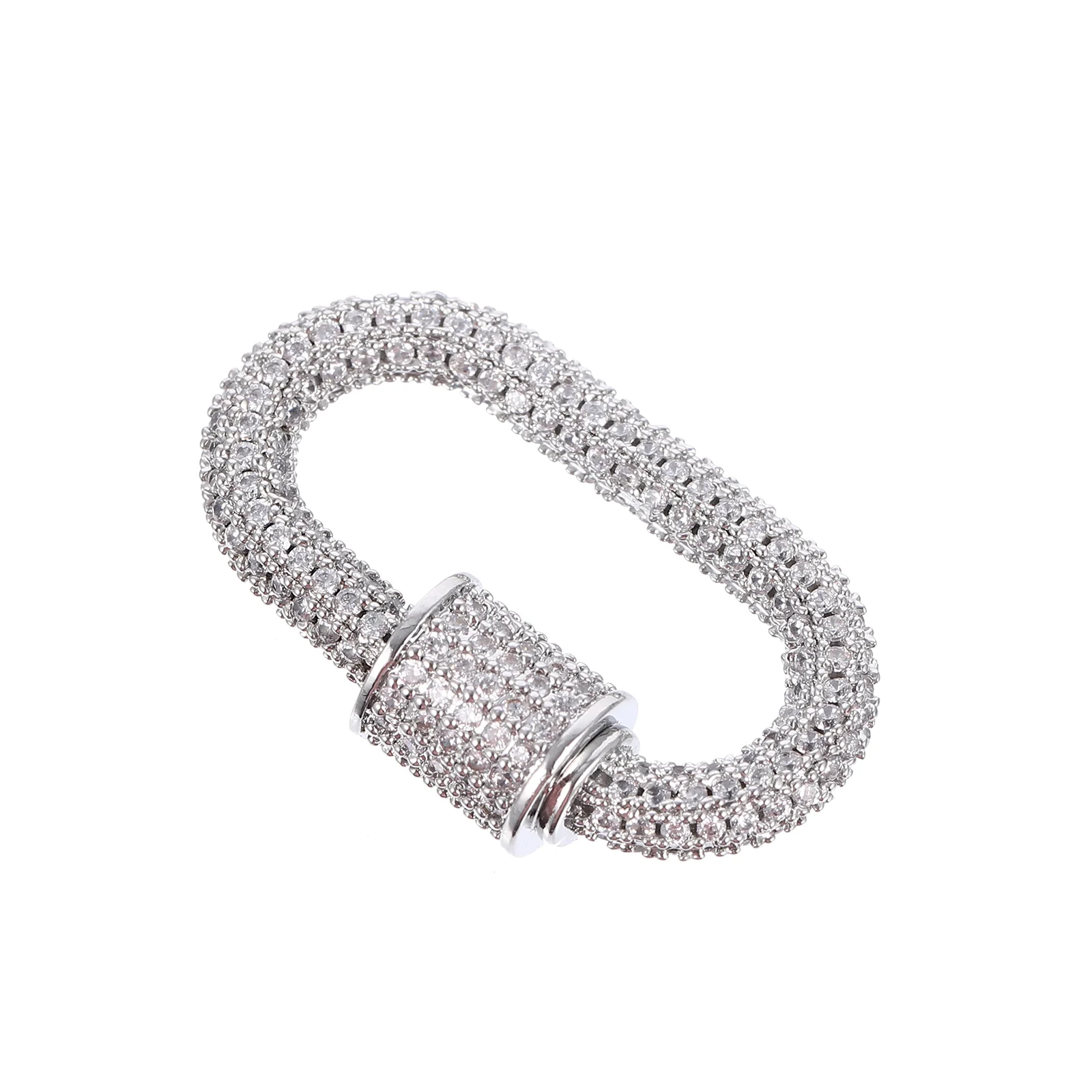 Necklace Clasp Jewelry DIY Connector Practical Premium Crystal Durable Connecting