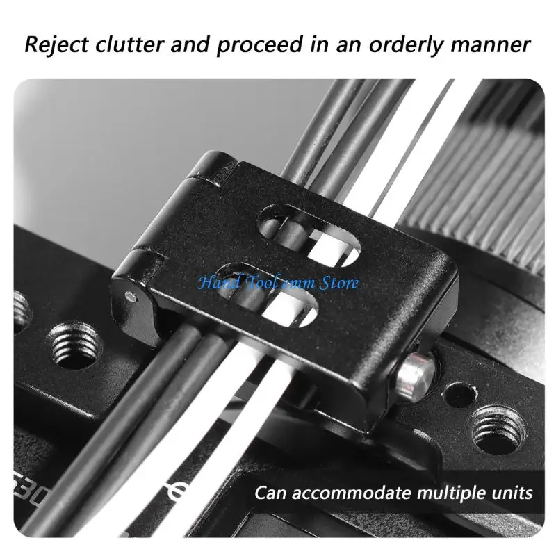 H37F Camera Cage Cable Clamp DSLR Camera Cable Lock Mount for Securing Camera
