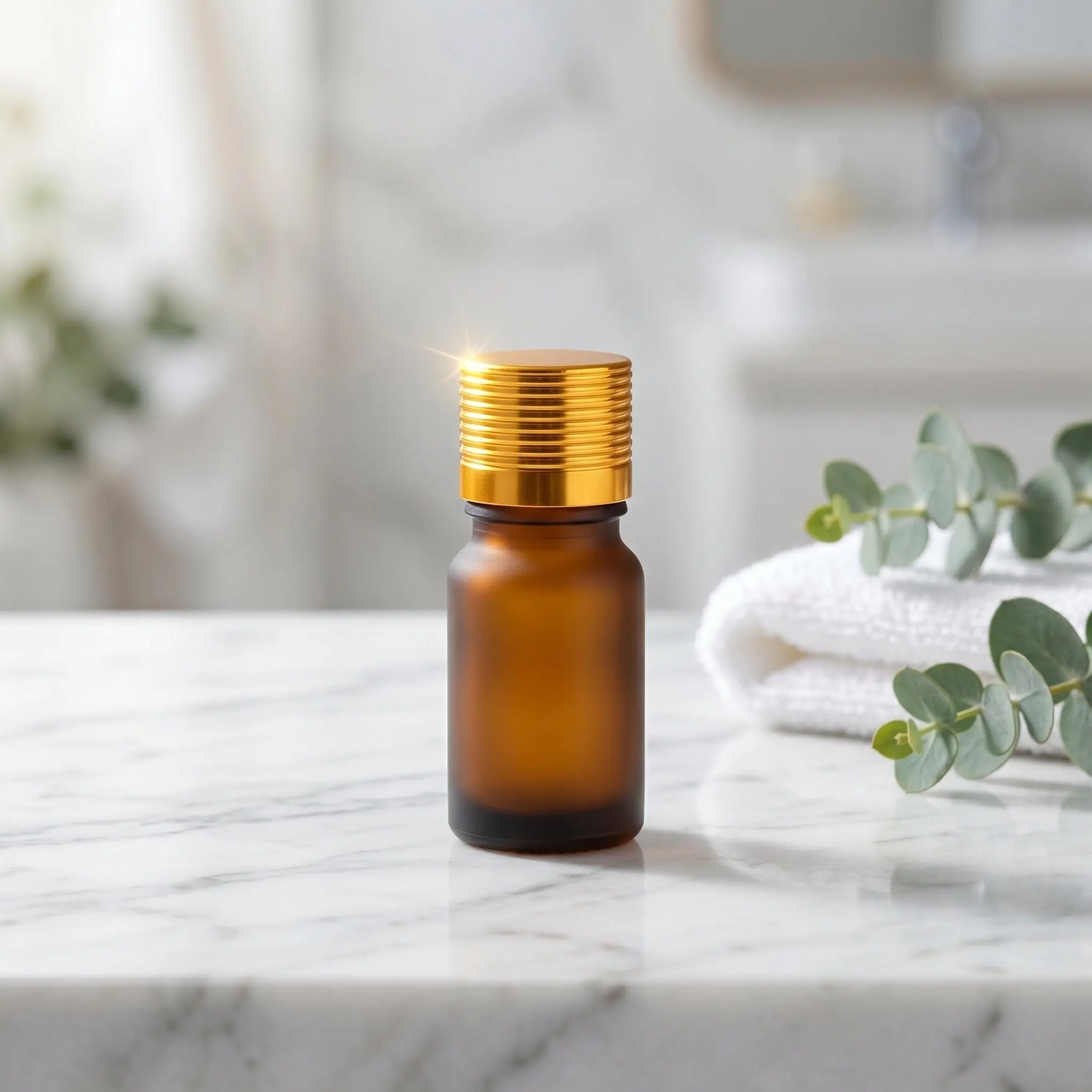 30Pcs Leakproof Essential Oil Bottle Caps Plastic Thread Screw Lids Aromatherapy Perfume Fragrance Diffuser Storage Covers