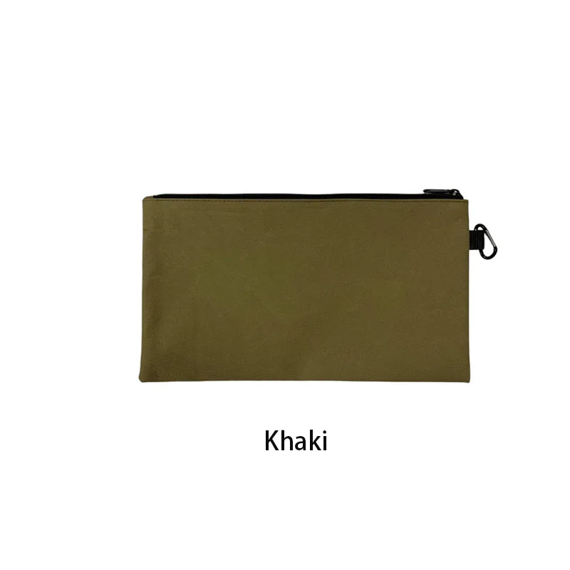 Waterproof Tool Bag Zipper Pouch Multi-Function Bag Wear-Resistant Tool Organizers for Camping Woodworking Electrician Gardening