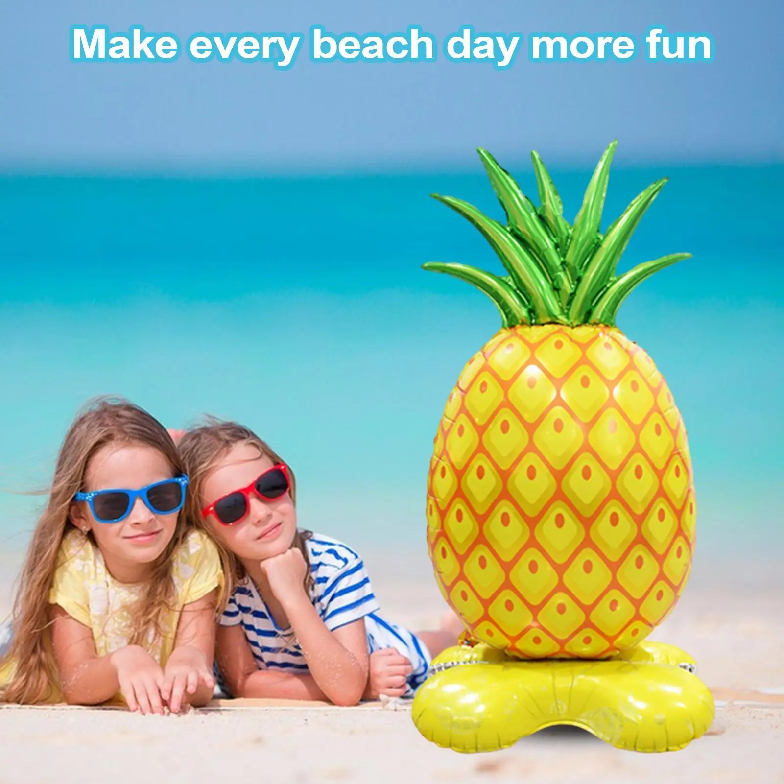 

Inflatable Pineapple Balloon Prop Pineapple Modeling Foil Balloons Summer Theme Hawaii Balloon Party Balloons Pool accessories