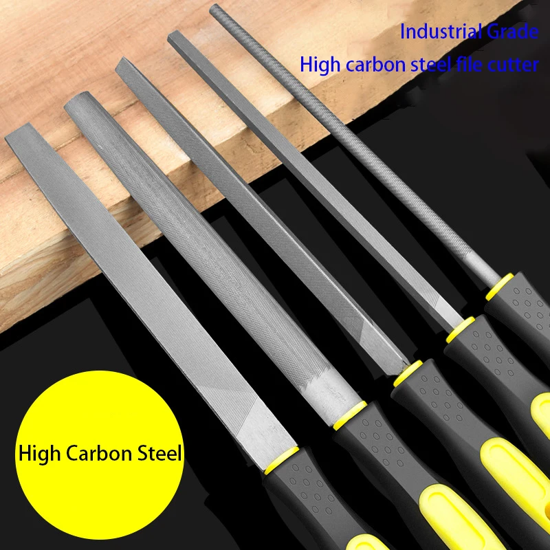 Knives Hard Metal Rotary File Metal  File  Woodworking Hand Tools Files Sanding Tools Set Diamond Steel File Carpenter Rubbing