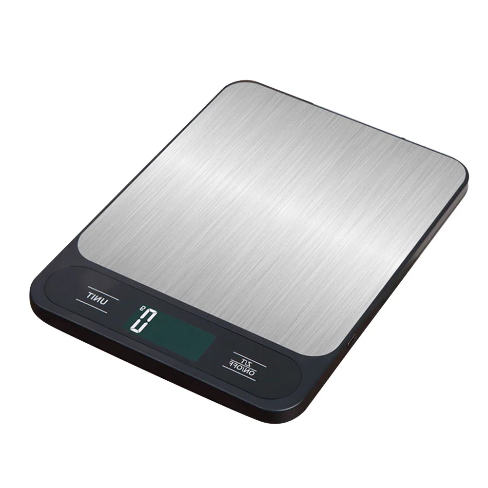 Digital Kitchen Scale Food Multi-Function 304 Stainless Steel Balance LCD Display Measuring Grams Ounces Cooking Baking