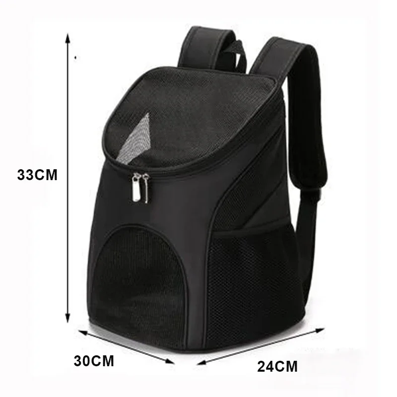 Convenient Pet Carrier Backpack For Small Cat and Dogs 3-Sides Mesh Ventilated Design Breathable Bag For Travel Outdoor 2024 New