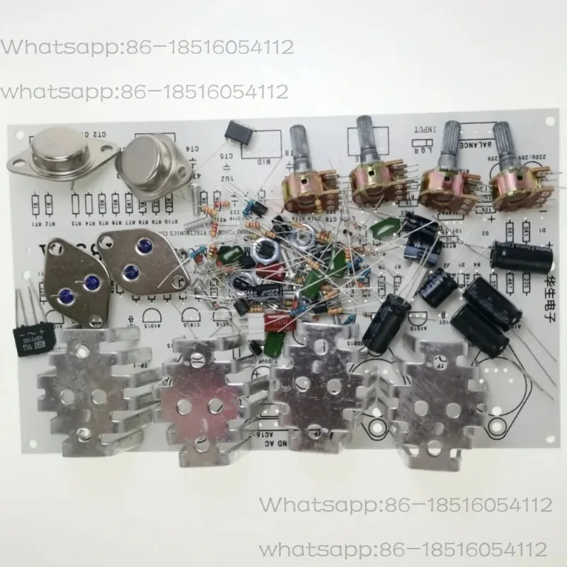 

X850A Dual Channel High Power Amplifier Board Bulk Electronic Amplifier Diy Component Kit