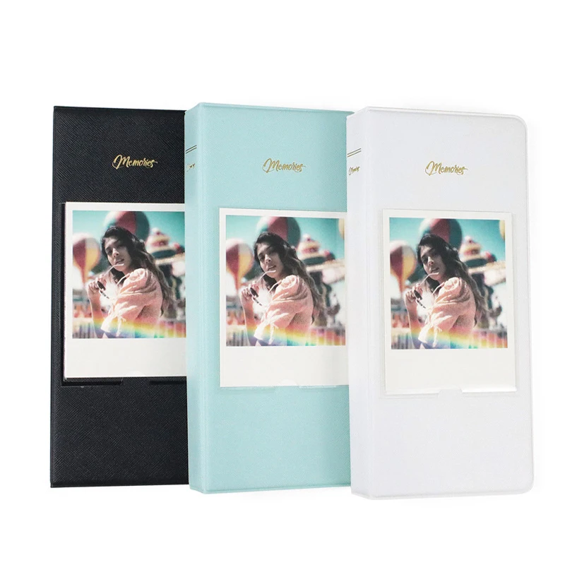 64 Pockets Photo Film Album 3 style Storage Book For Polaroid 600 Film For Fujifilm Instax Wide 300 210 Film  Photo Paper