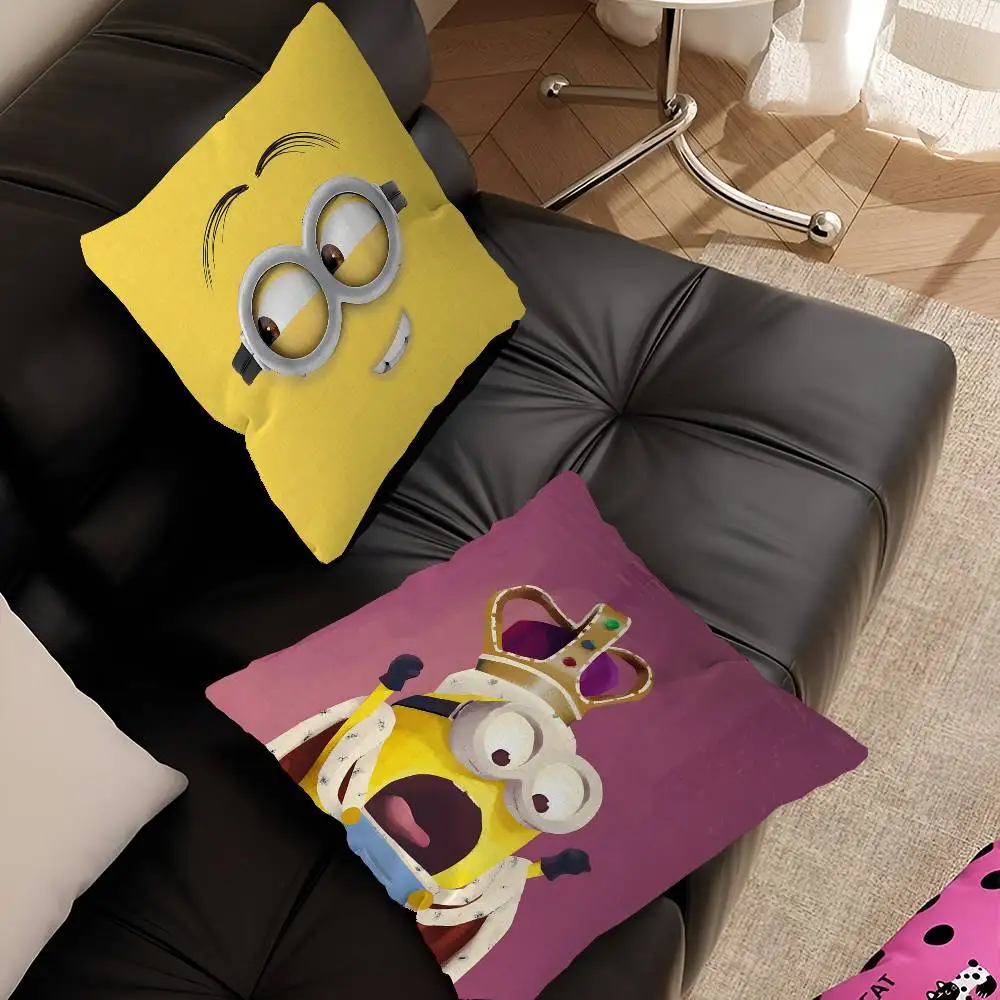 Movie D-Minions Pillowcase toon Gift Cushion Cover Bedroom Home Sofa Chair Seat Decor pillow case