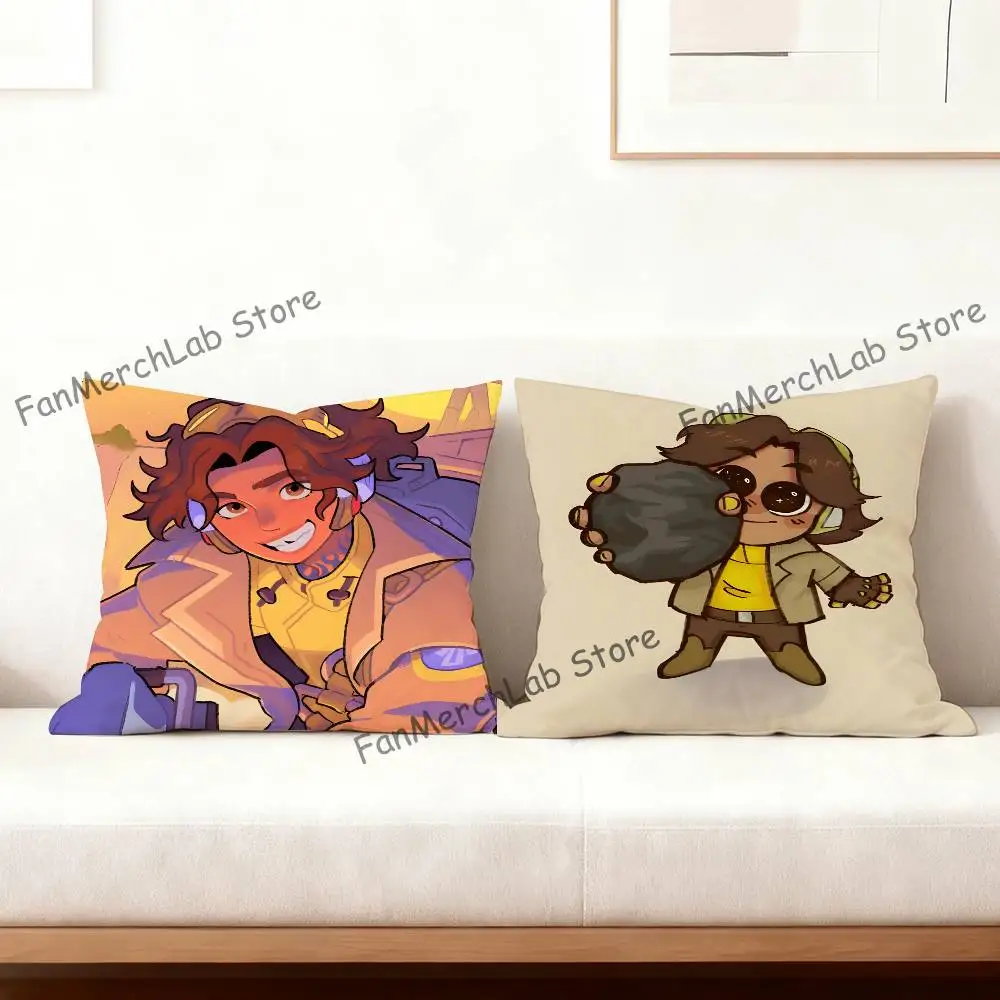 For Venture O-Overwatch Cushion For Bedroom Car Coffee Shop Room and Living Room Sofa Decorative Pillow Cover Case