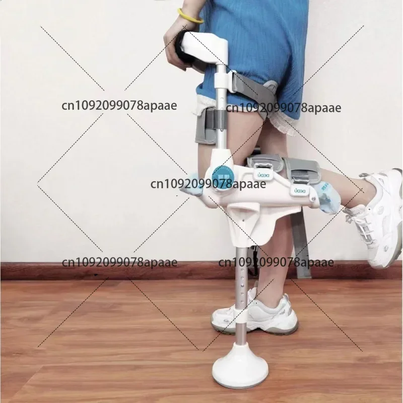 Hand Free Walking Aids Knee Crutch Walker Single-Leg Telescoping Assisted Walking Hands Free Crutch Leg Knee Mobility Support