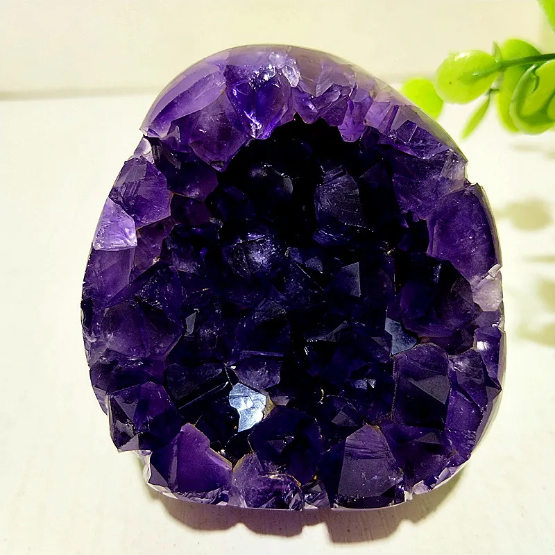Piedras naturales Uruguay amatista cuarzo cristal racimo meditación brujería energía FengShui cristal decoración de la habitación