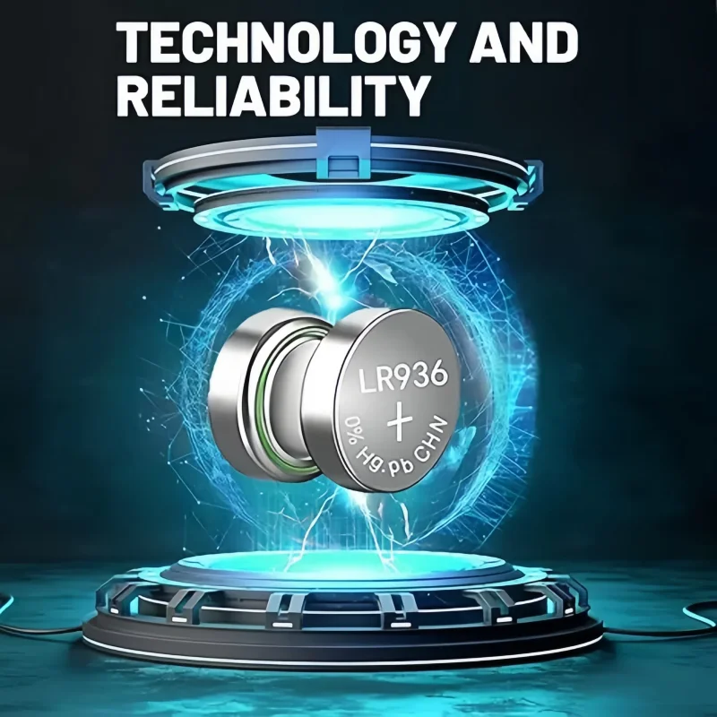 

High Capacity AG9 1.55V 50mAh Button Cell LR936 394 SR936SW CX194 LR45 G9A 194 SR936 L936F Cell Coin Watch Toys Remote Battery