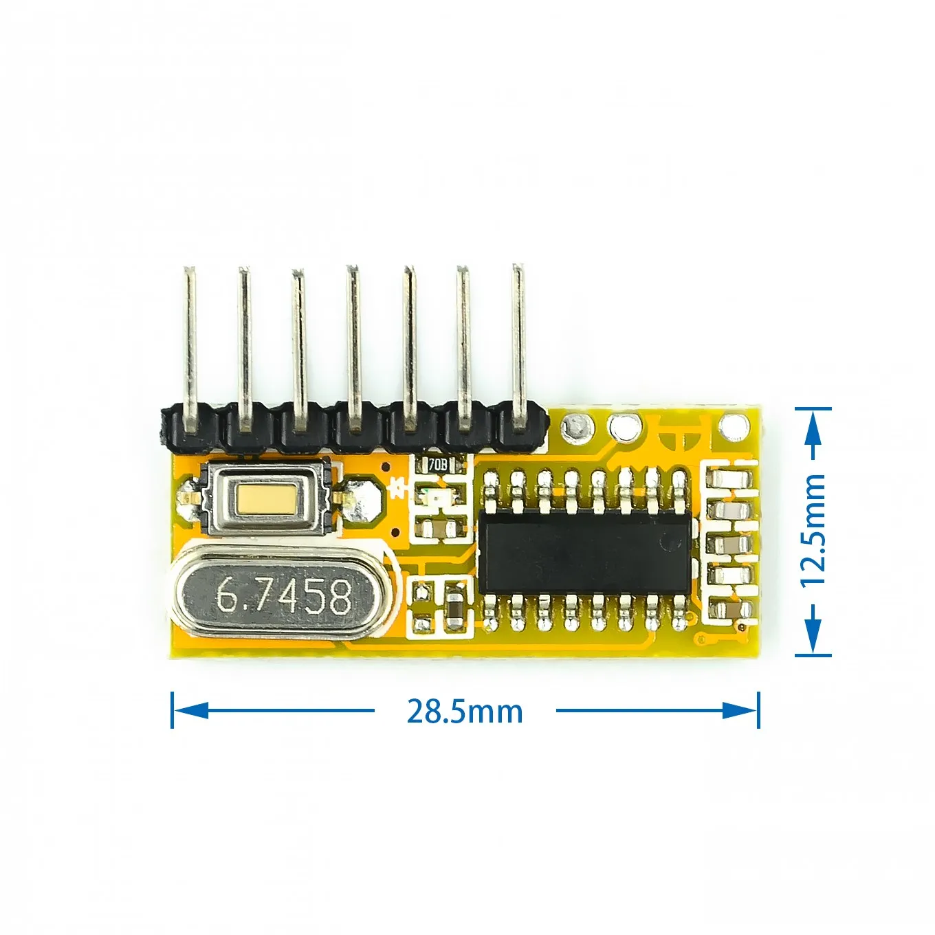 RXC6 433Mhz Superheterodyne Wireless Receiver PT2262 Code Steady for  /AVR Module With Learning Code Mode