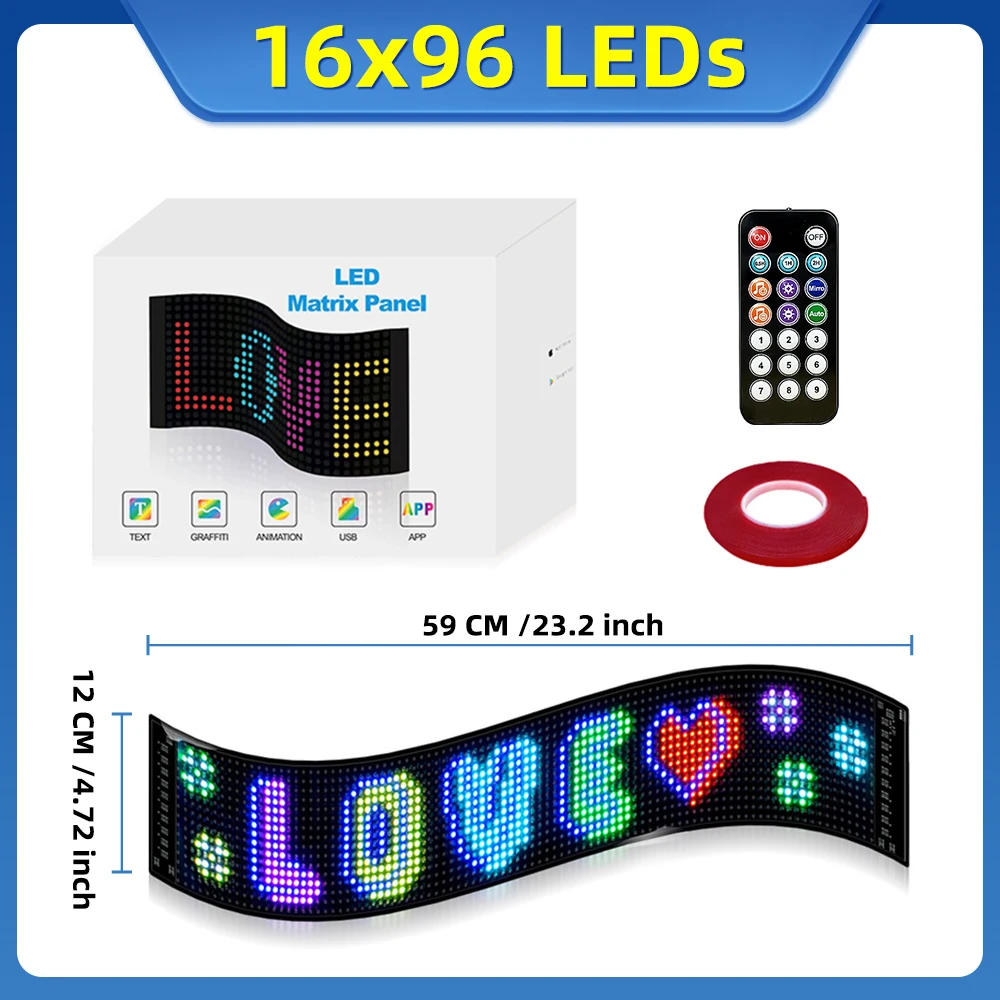 LED Matrix Pixel Panel, Scrolling Bright Advertising LED Signs LED Matrix Pixel Panel, Scrolling Bright Advertising LED Signs