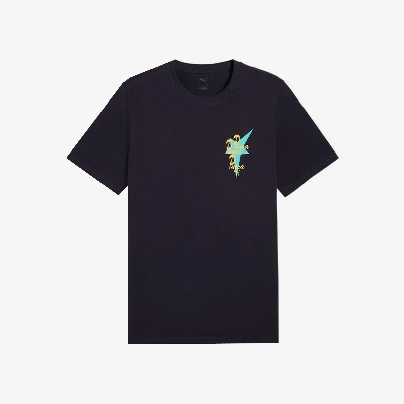 

Puma Genuine 2025 Новая мужская трикотажная спортивная повседневная одежда с короткими рукавами 634201-16