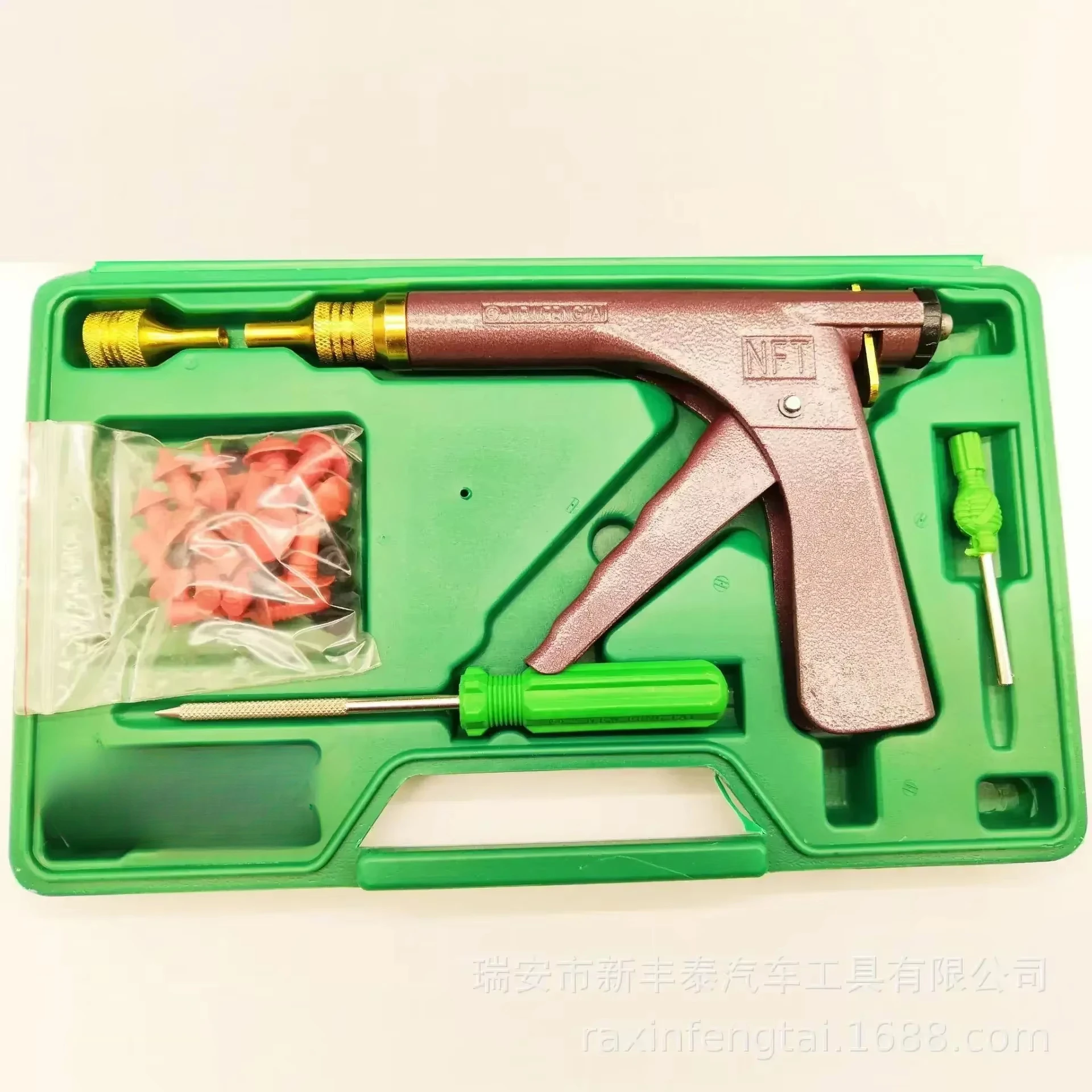 

Auto Bike tubeless Tire Repair Puncture Plug Garage motorcycle Vacuum Tire Repair Car Tire Block Air Leaking kit Nail Power